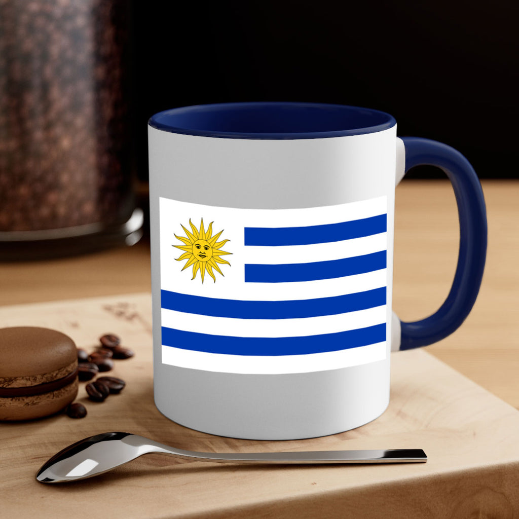 Uruguay 9#- world flag-Mug / Coffee Cup