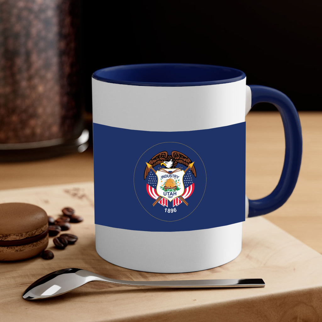 Utah 8#- Us Flags-Mug / Coffee Cup