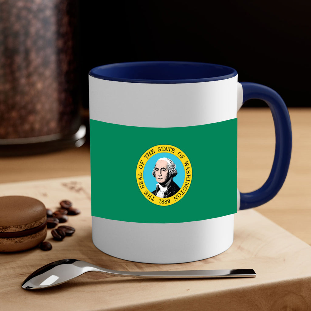 Washington 4#- Us Flags-Mug / Coffee Cup