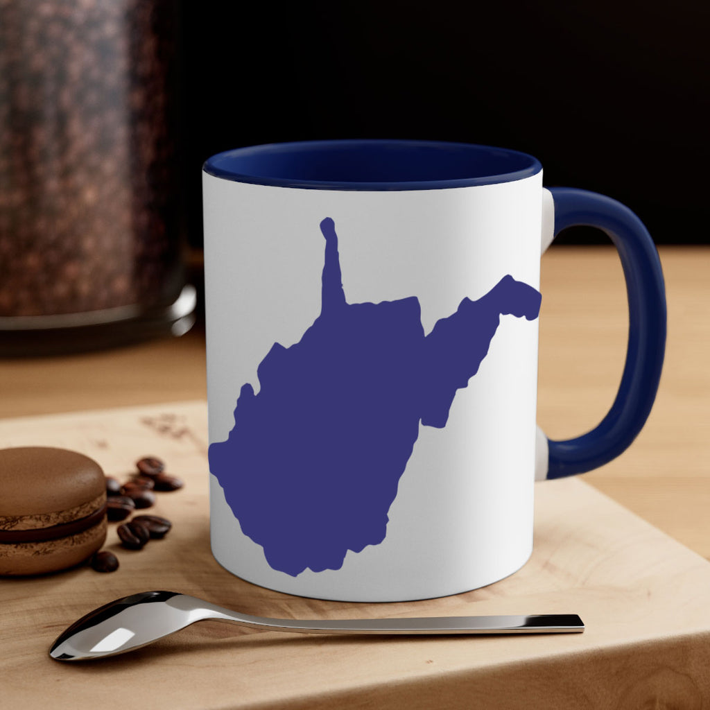 West Virginia 3#- State Flags-Mug / Coffee Cup