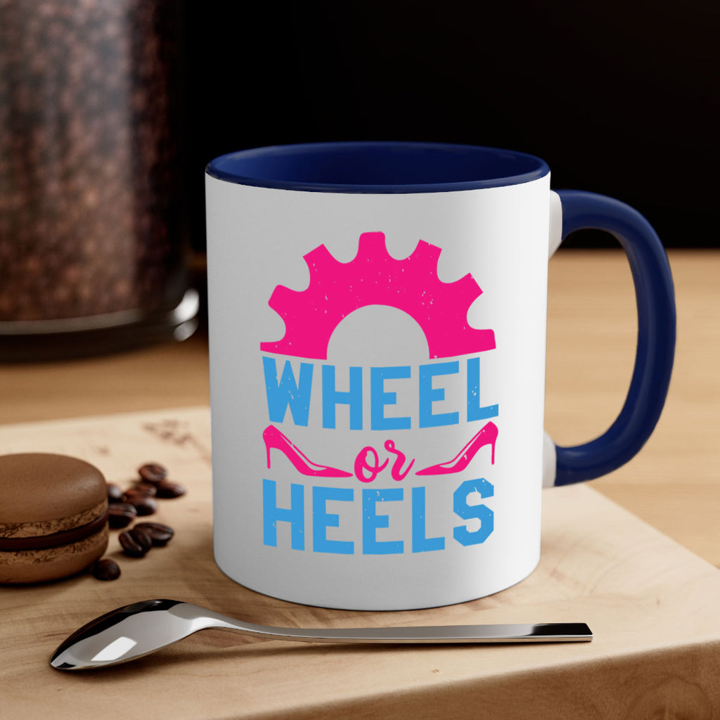 Wheel or Heels Style 8#- baby shower-Mug / Coffee Cup