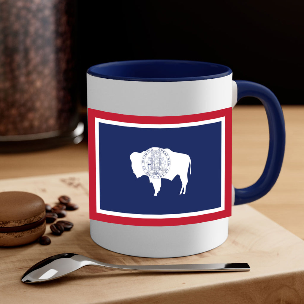 Wyoming 1#- Us Flags-Mug / Coffee Cup