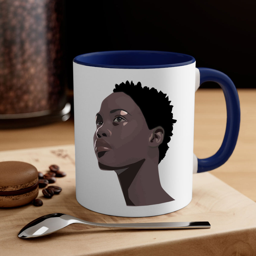 african woman portrait 88#- Black women - Girls-Mug / Coffee Cup