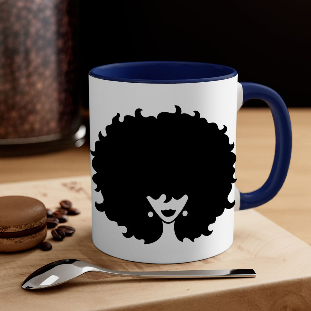 afro woman 69#- Black women - Girls-Mug / Coffee Cup