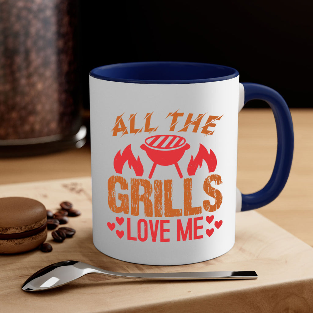 all the grills love me 50#- bbq-Mug / Coffee Cup