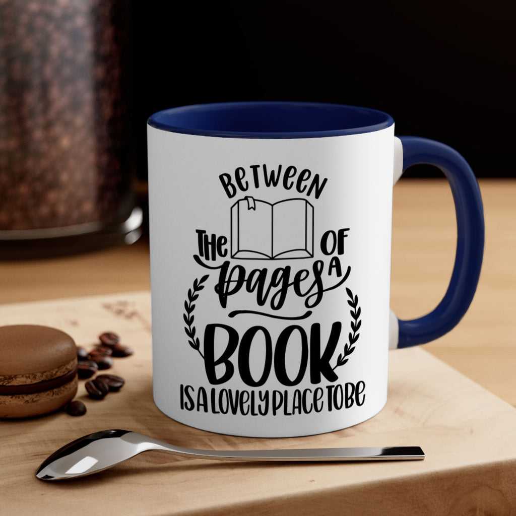 between the pages of a book 52#- Reading - Books-Mug / Coffee Cup