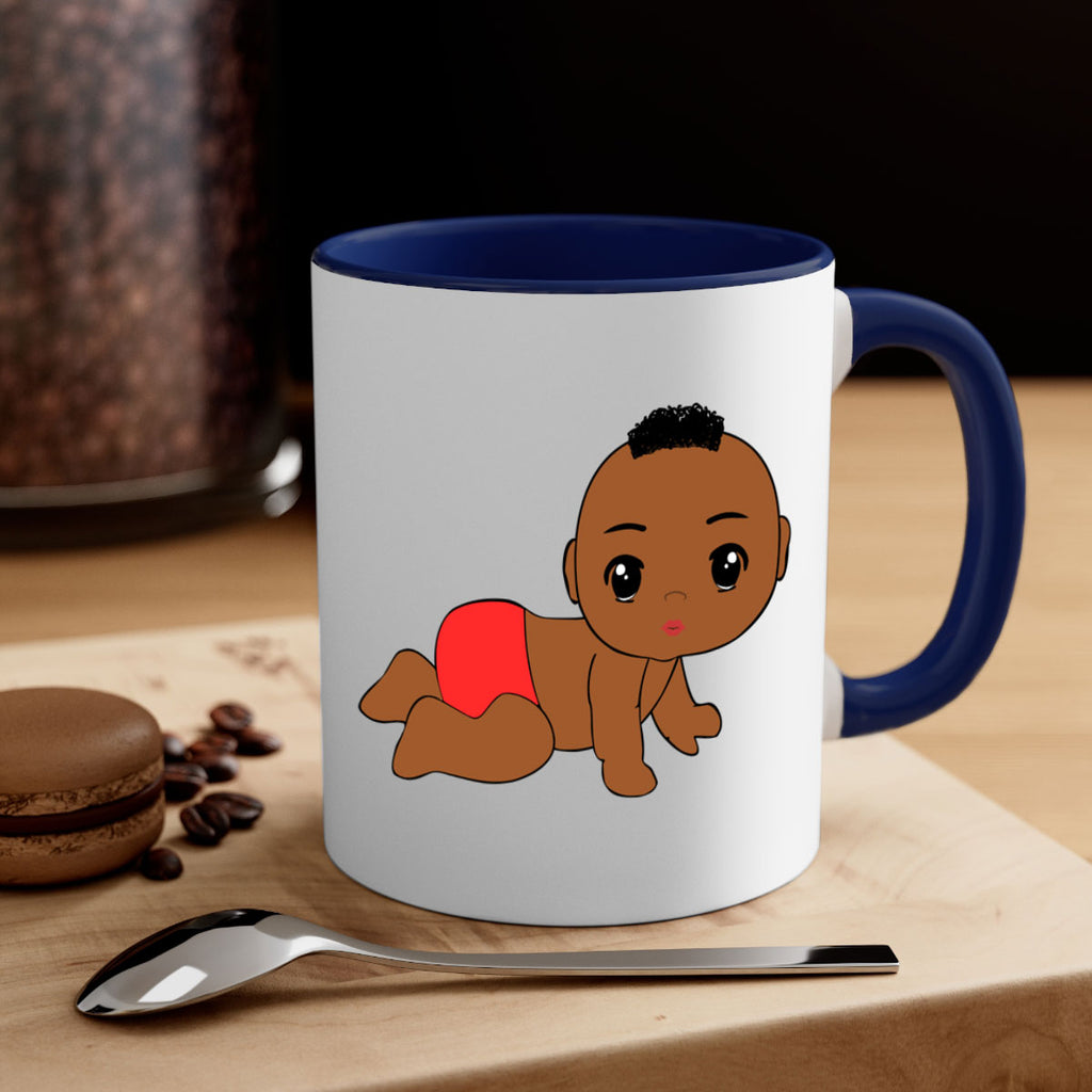 black baby boy 5#- Black men - Boys-Mug / Coffee Cup