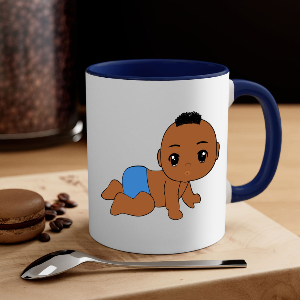 black baby boy 9#- Black men - Boys-Mug / Coffee Cup