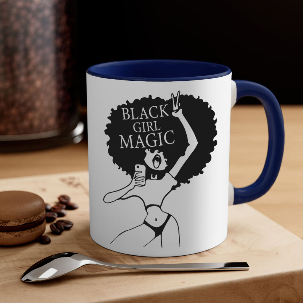 black girl magic 58#- Black women - Girls-Mug / Coffee Cup