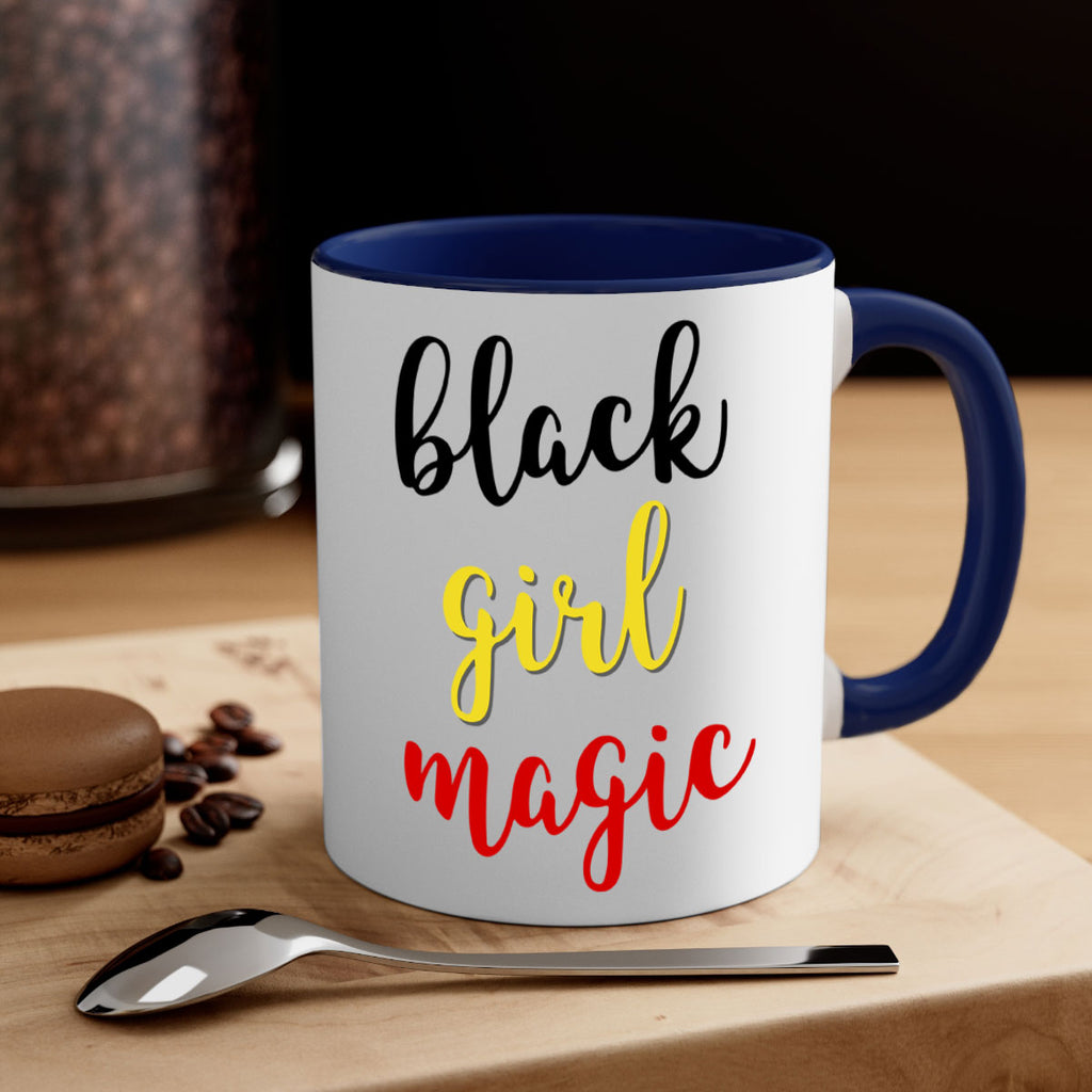 black girl magic color 246#- black words - phrases-Mug / Coffee Cup