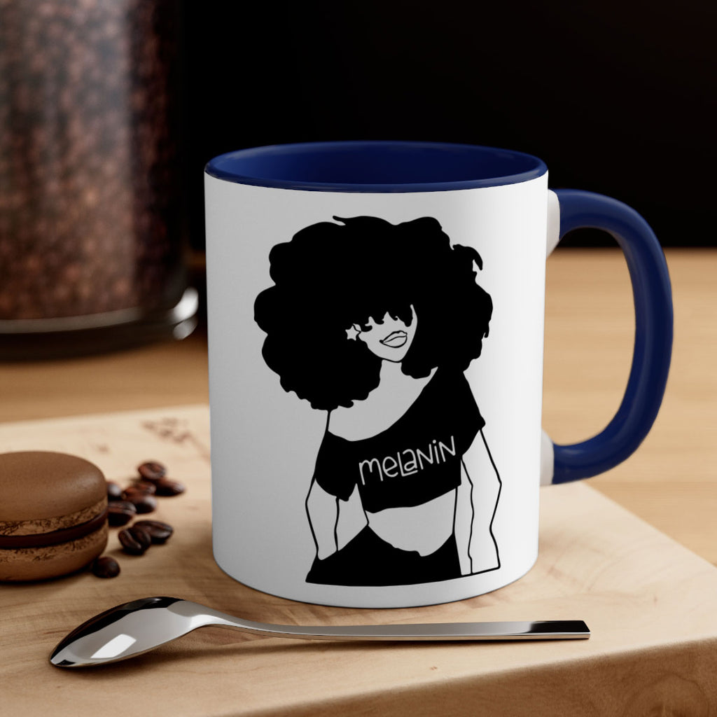 black girl meanin 19#- Black women - Girls-Mug / Coffee Cup
