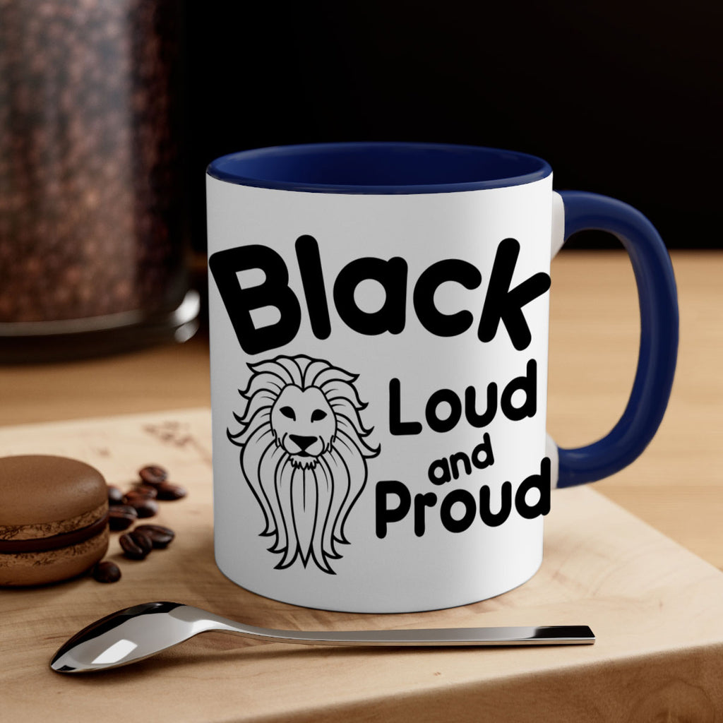 black loud and proud Style 57#- Black women - Girls-Mug / Coffee Cup