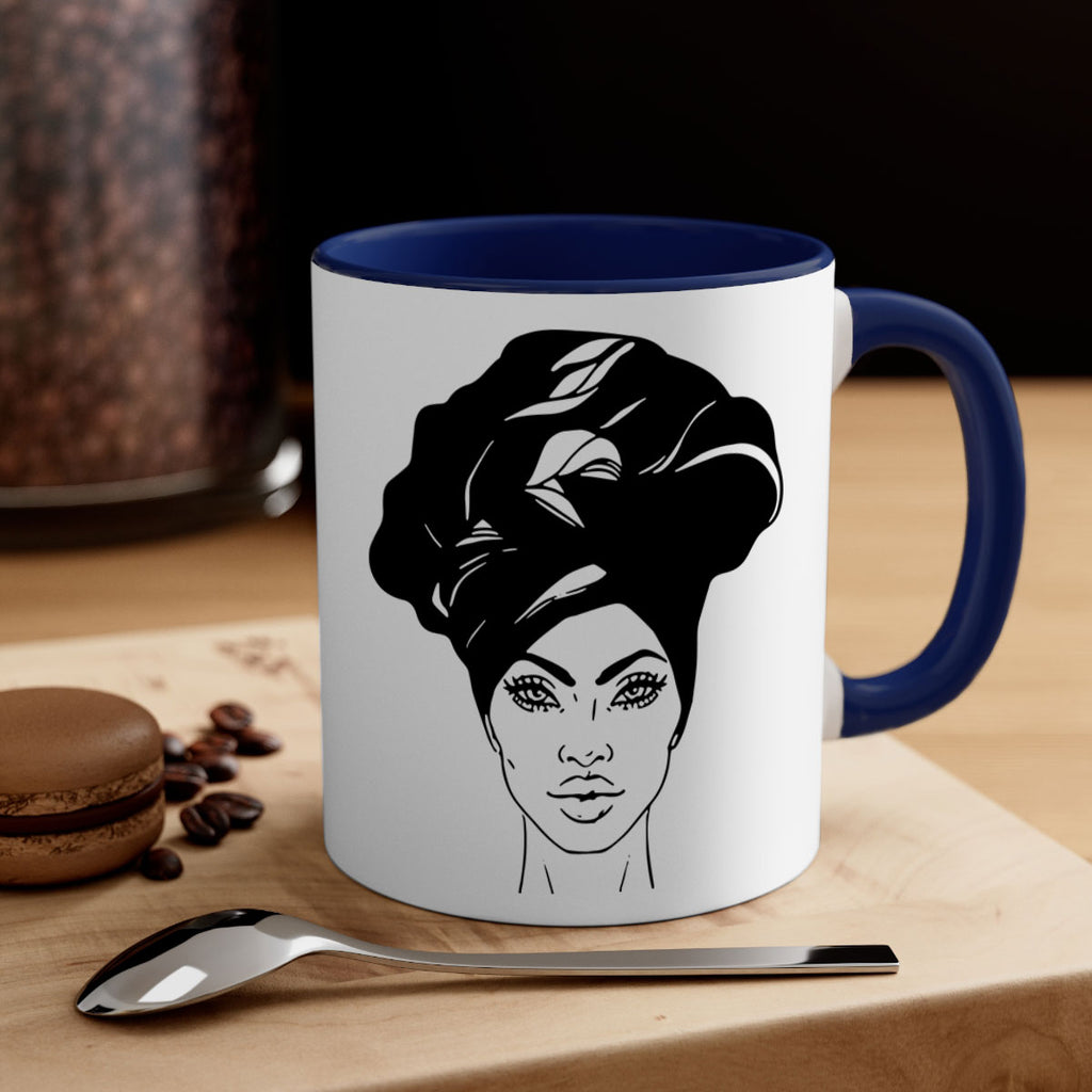 black women - queen 44#- Black women - Girls-Mug / Coffee Cup