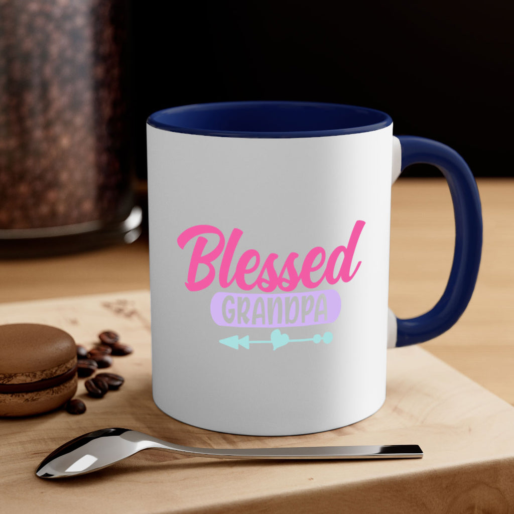 blessed grandpa 75#- grandpa-Mug / Coffee Cup