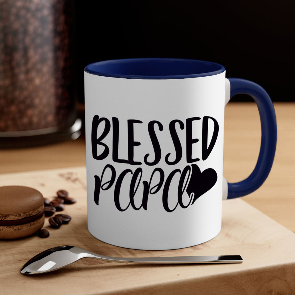 blessed papa 70#- grandpa-Mug / Coffee Cup