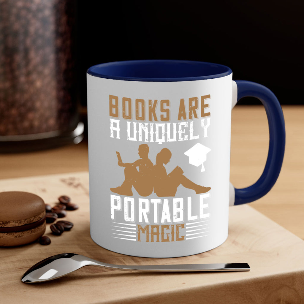 books are a uniquely portable magic 74#- Reading - Books-Mug / Coffee Cup