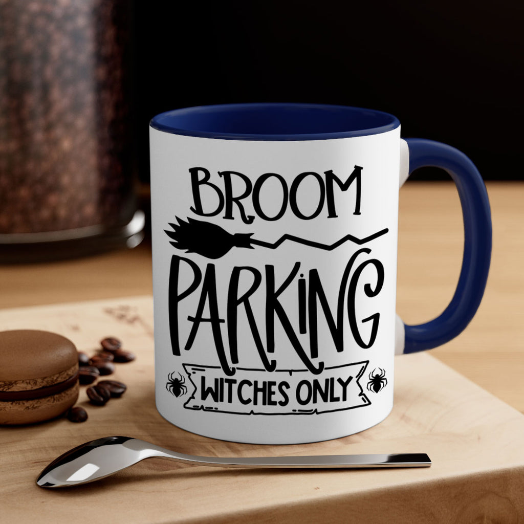 broom parking witches only 84#- halloween-Mug / Coffee Cup