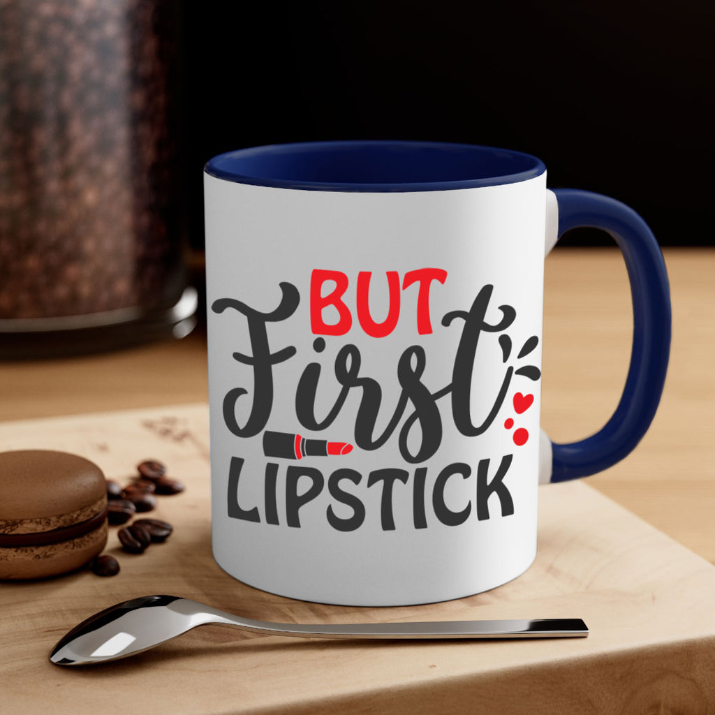 but first lipstick Style 160#- makeup-Mug / Coffee Cup