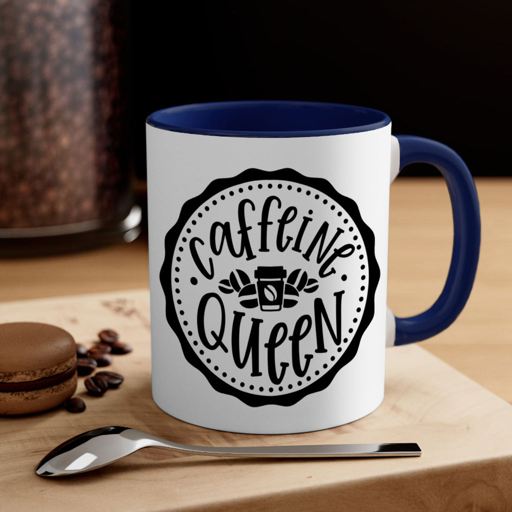 caffeine queen 185#- coffee-Mug / Coffee Cup