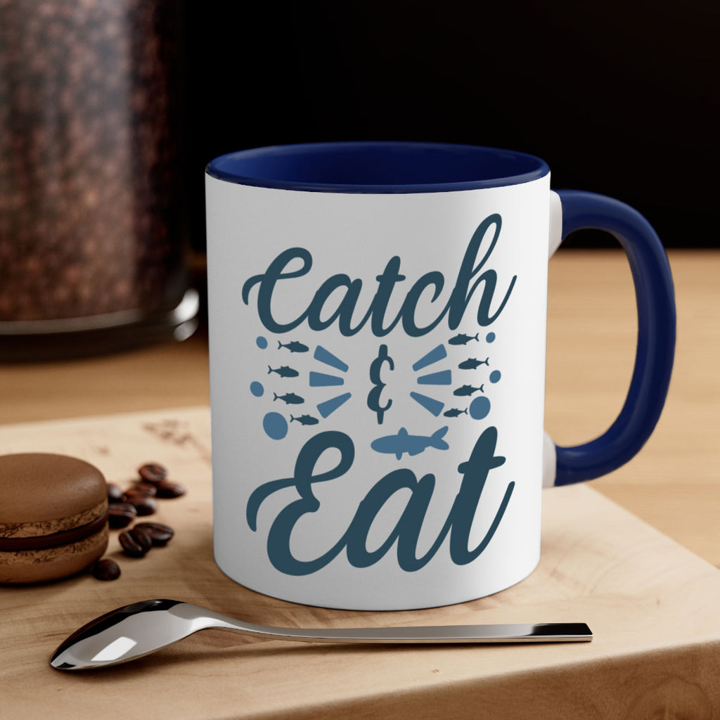 catch eat 173#- fishing-Mug / Coffee Cup