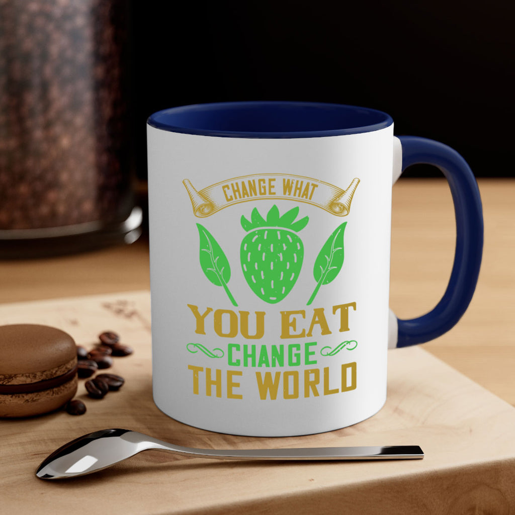 change what you eat change the world 146#- vegan-Mug / Coffee Cup