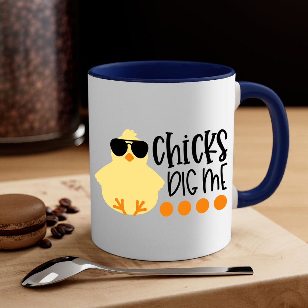 chicks dig me 65#- easter-Mug / Coffee Cup