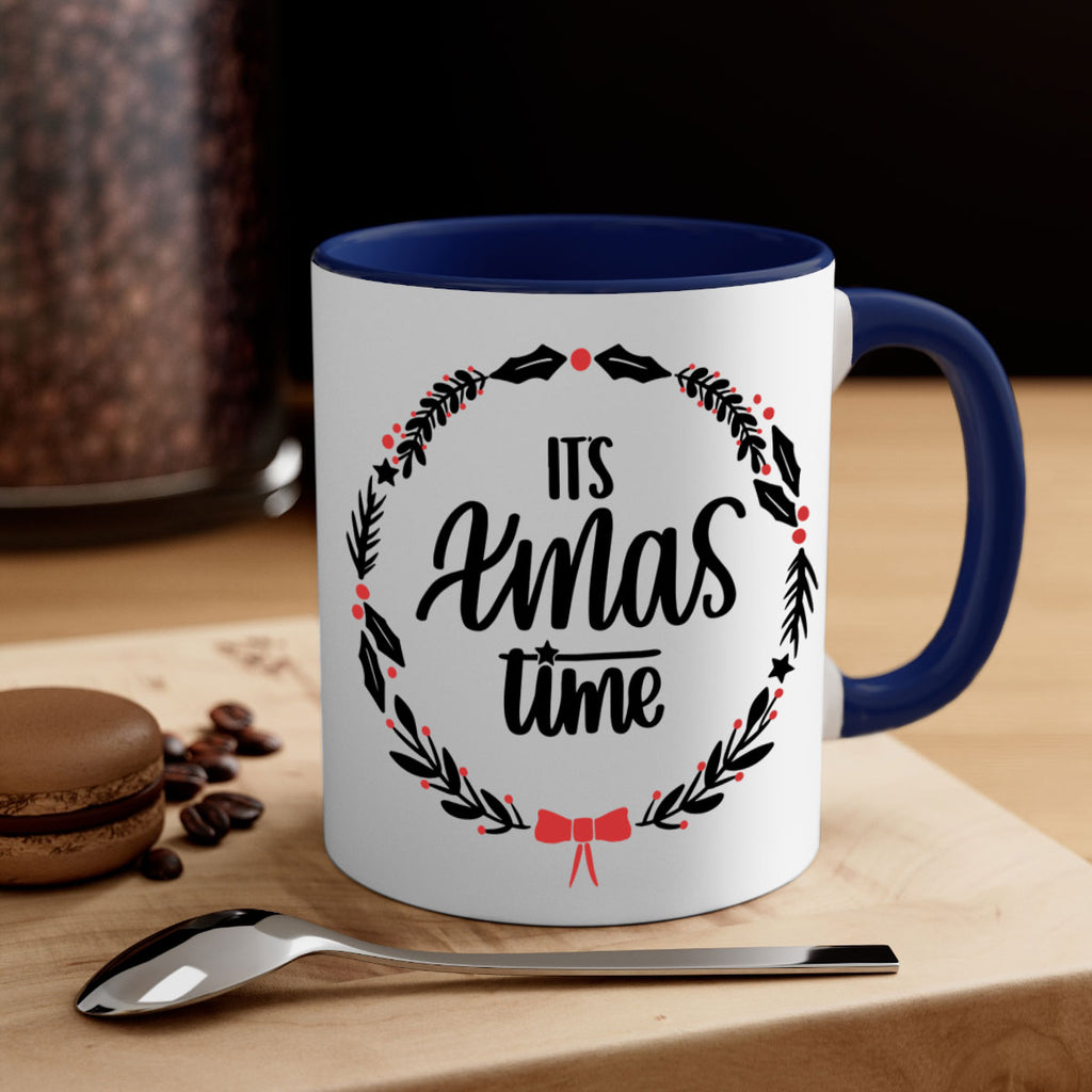 christmas ornamentsit∩s xmas time 184#- christmas-Mug / Coffee Cup