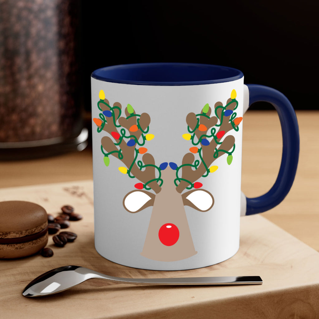 christmas reindeer antler cheer style 116#- christmas-Mug / Coffee Cup