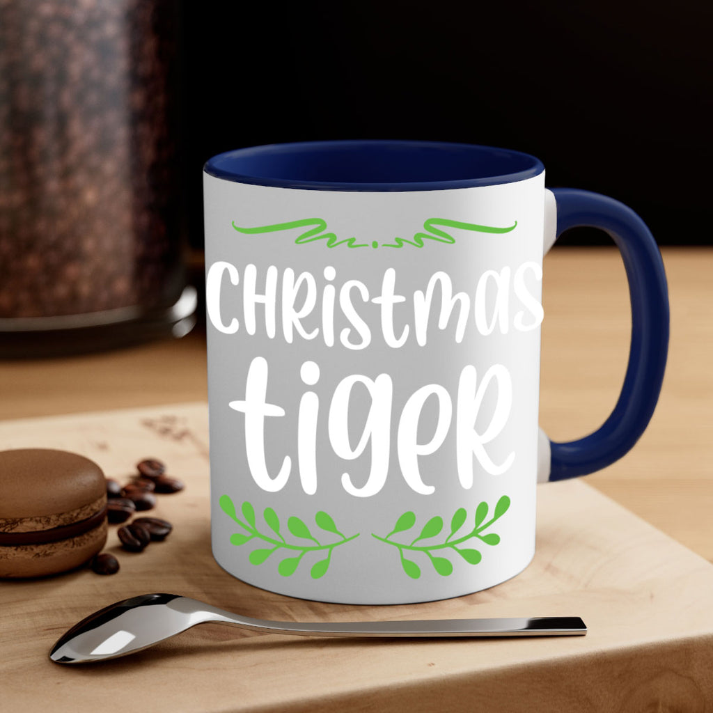 christmas tiger style 124#- christmas-Mug / Coffee Cup