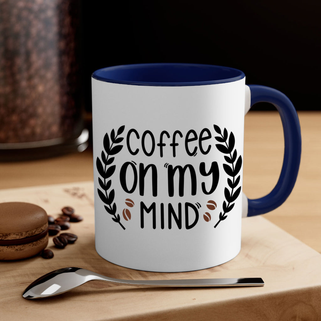 coffee on my mind 142#- coffee-Mug / Coffee Cup