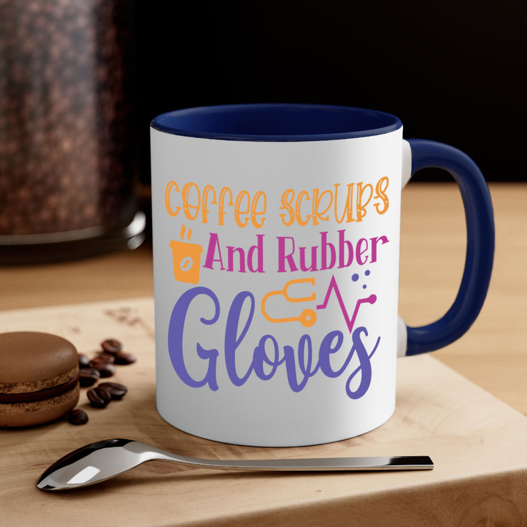 coffee scrubs and rubber gloves Style Style 211#- nurse-Mug / Coffee Cup