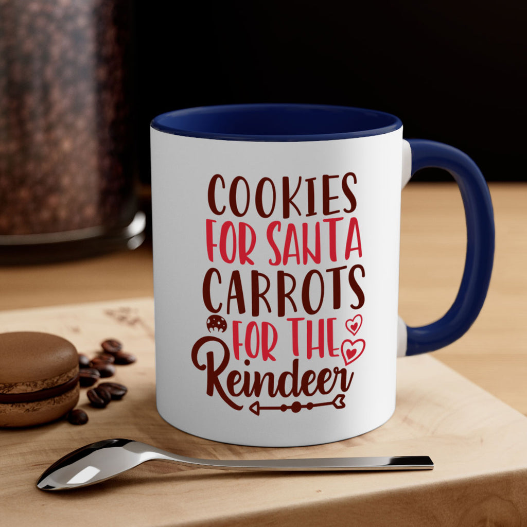 cookies for santa carrots for the reindeer 289#- christmas-Mug / Coffee Cup