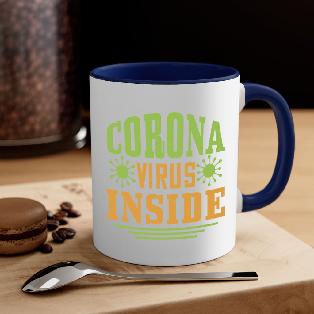 coronavirus inside Style 2#- corona virus-Mug / Coffee Cup