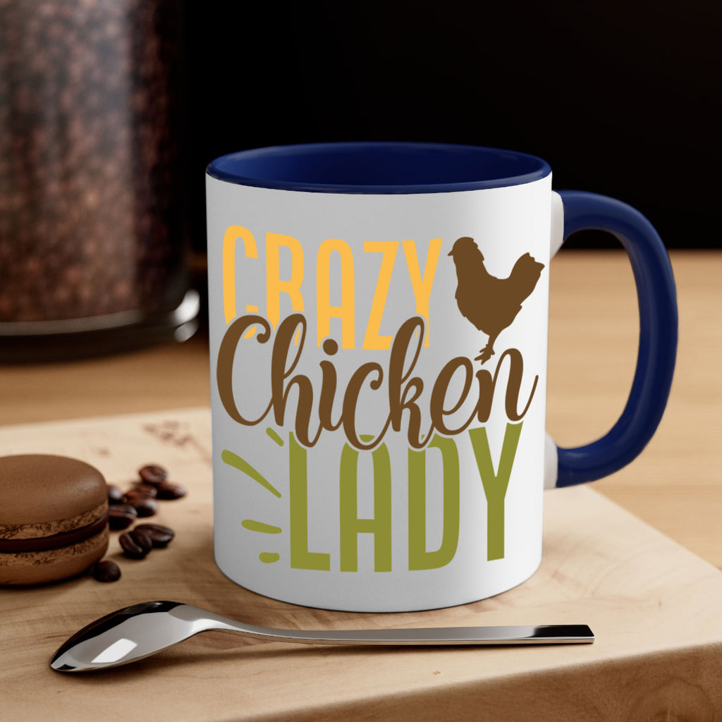 crazy chicken lady 18#- Farm and garden-Mug / Coffee Cup