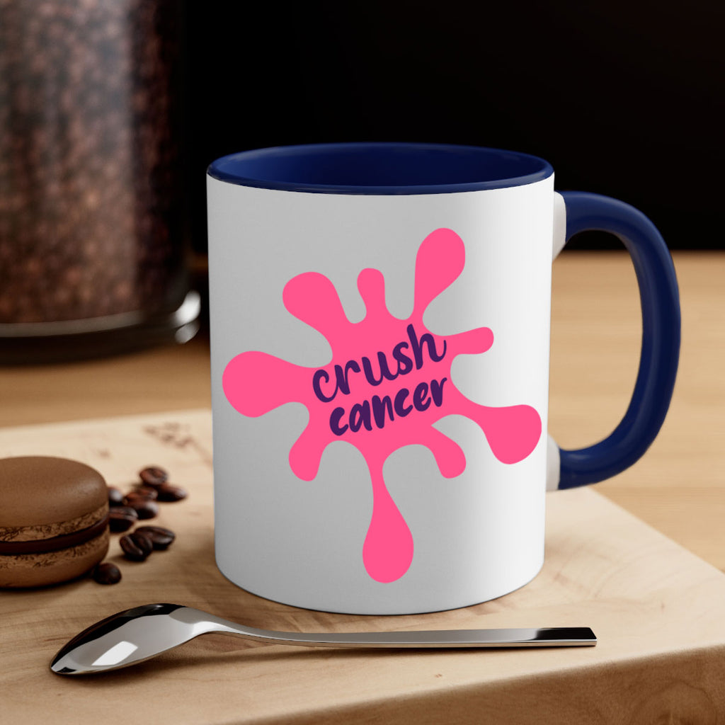 crush cancer Style 14#- breast cancer-Mug / Coffee Cup