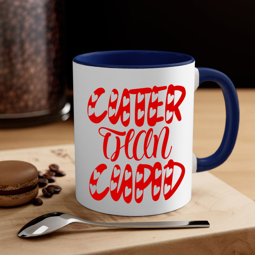 cuter than cupid 79#- valentines day-Mug / Coffee Cup