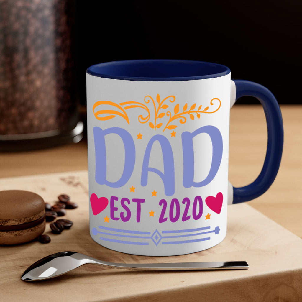 dad est 98#- fathers day-Mug / Coffee Cup