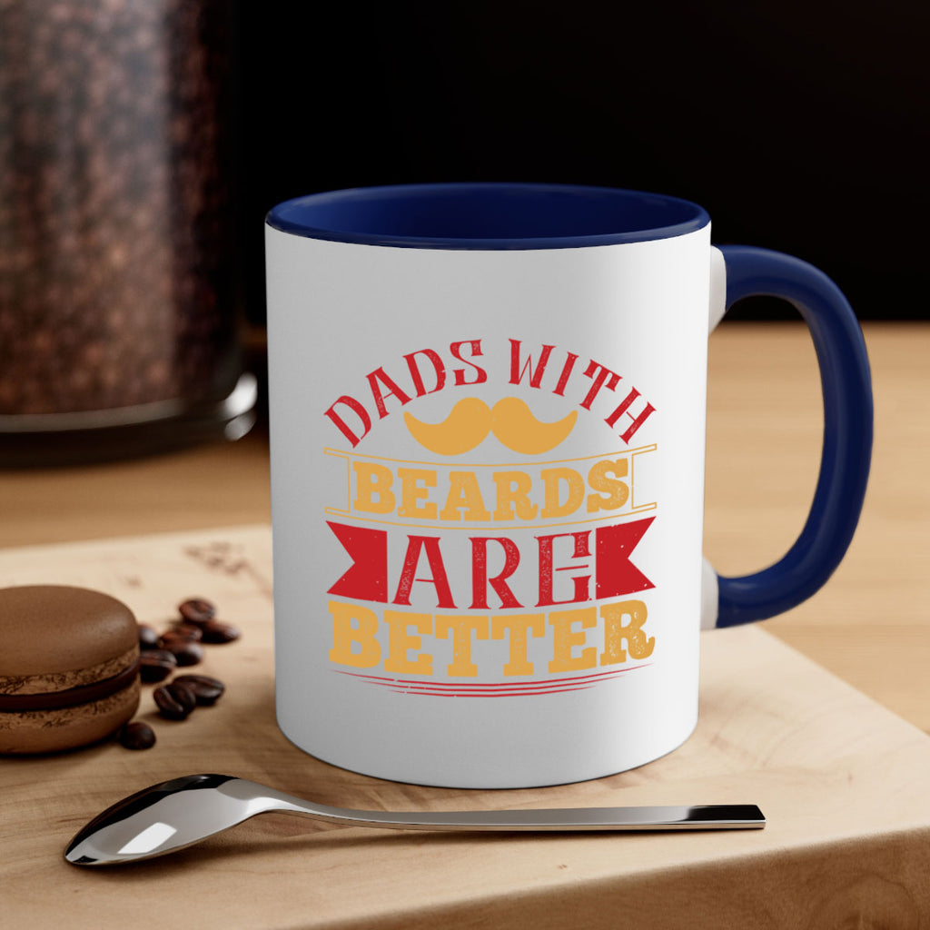 dads with beards are better 231#- fathers day-Mug / Coffee Cup