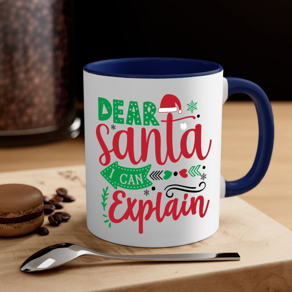 dear santa i can explain style 157#- christmas-Mug / Coffee Cup