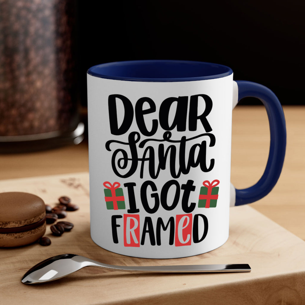 dear santa i got framed 162#- christmas-Mug / Coffee Cup