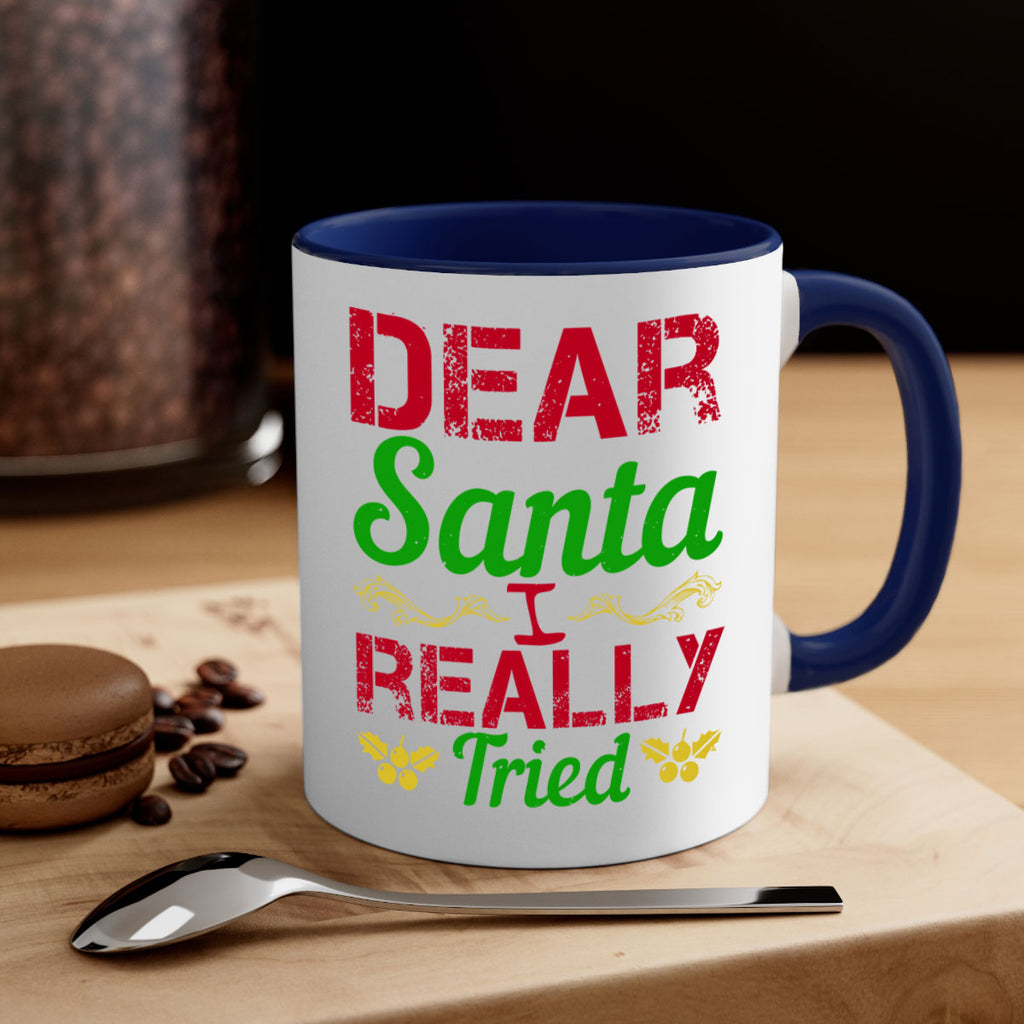 dear santa i really tried 313#- christmas-Mug / Coffee Cup