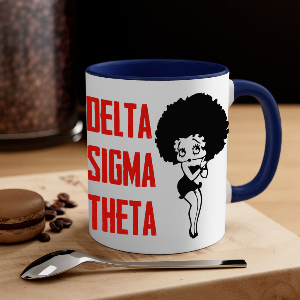 delta sigma theta 5#- black words - phrases-Mug / Coffee Cup