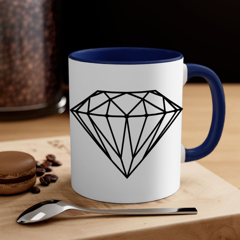diamond 172#- black words - phrases-Mug / Coffee Cup