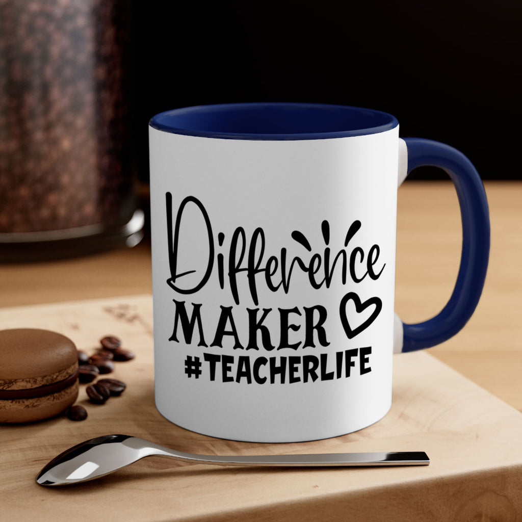 difference maker teacherlife Style 185#- teacher-Mug / Coffee Cup