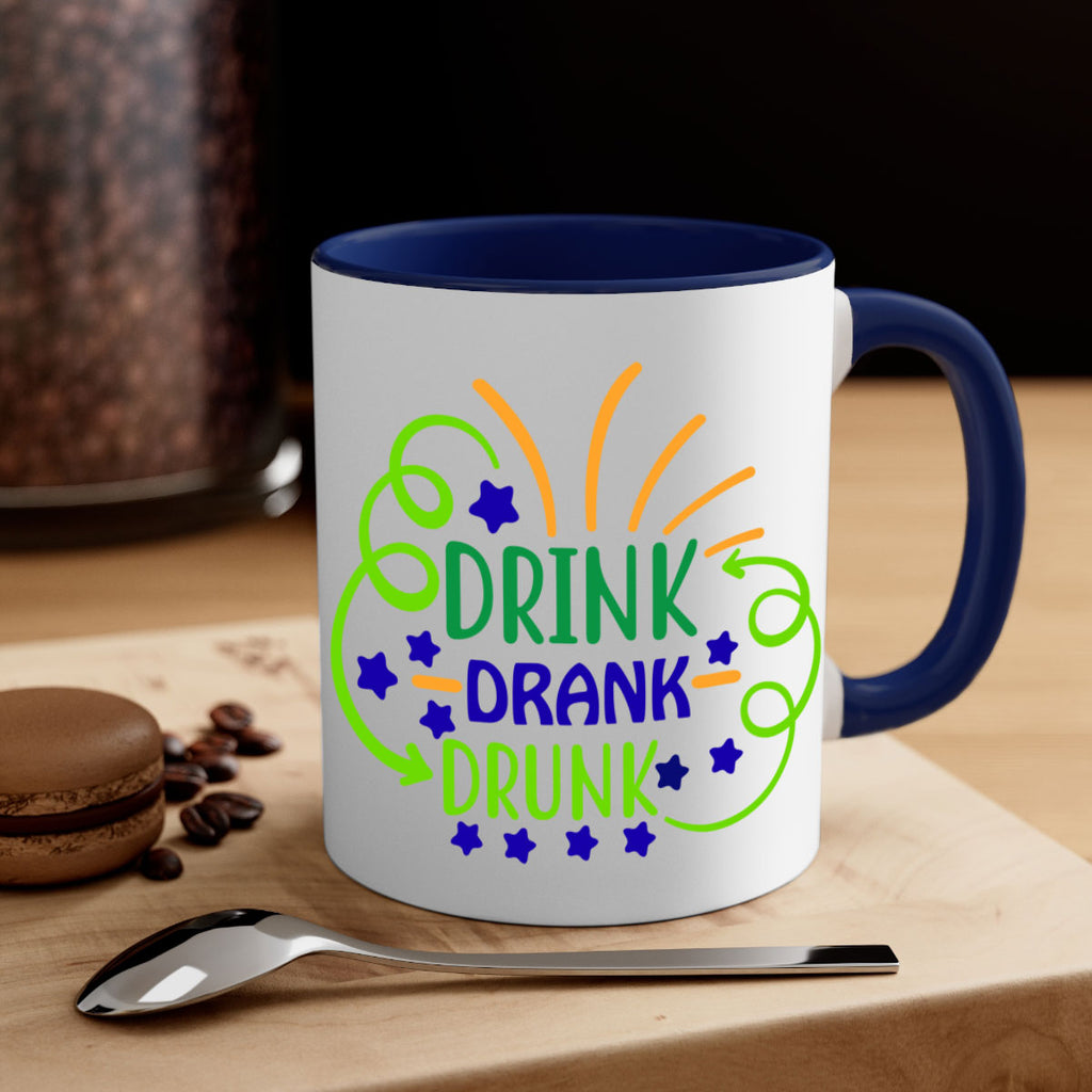 drink drank drunk 23#- mardi gras-Mug / Coffee Cup