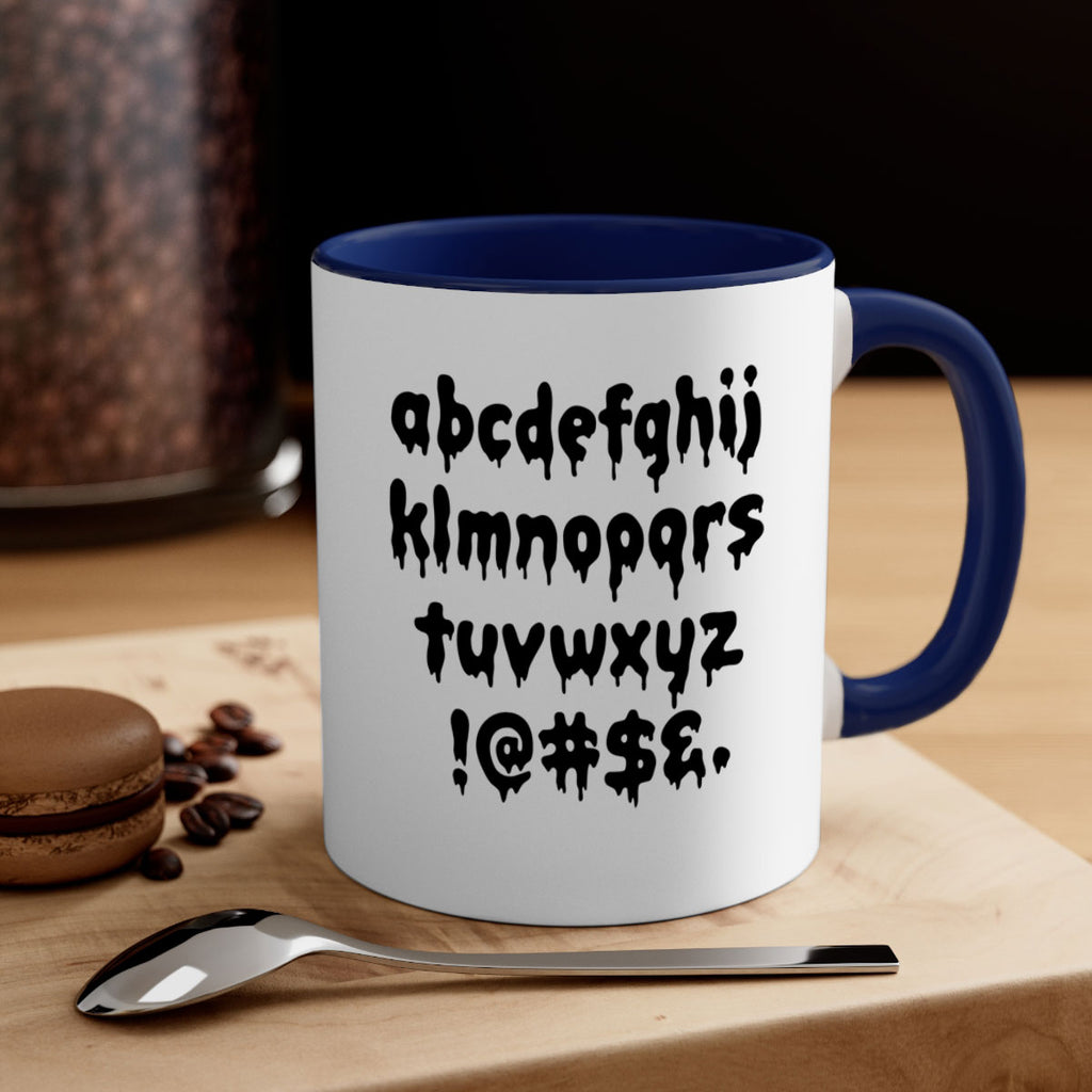 dripping lowercase 162#- black words - phrases-Mug / Coffee Cup