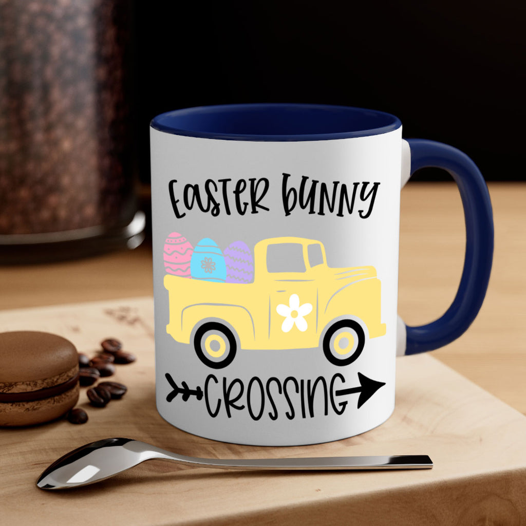 easter bunny crossing 59#- easter-Mug / Coffee Cup