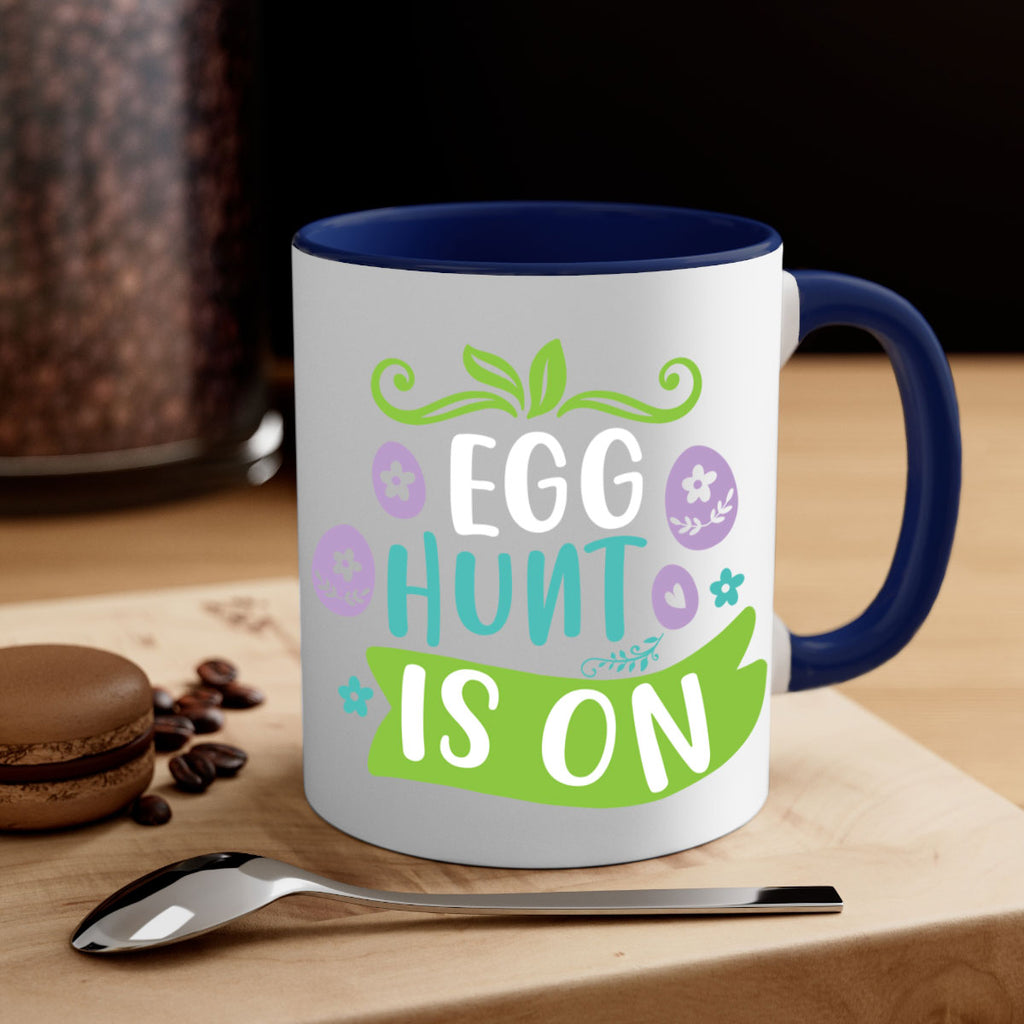 egg hunt is onn 95#- easter-Mug / Coffee Cup