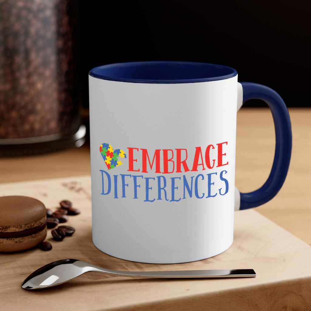 embrace differences Style 13#- autism-Mug / Coffee Cup