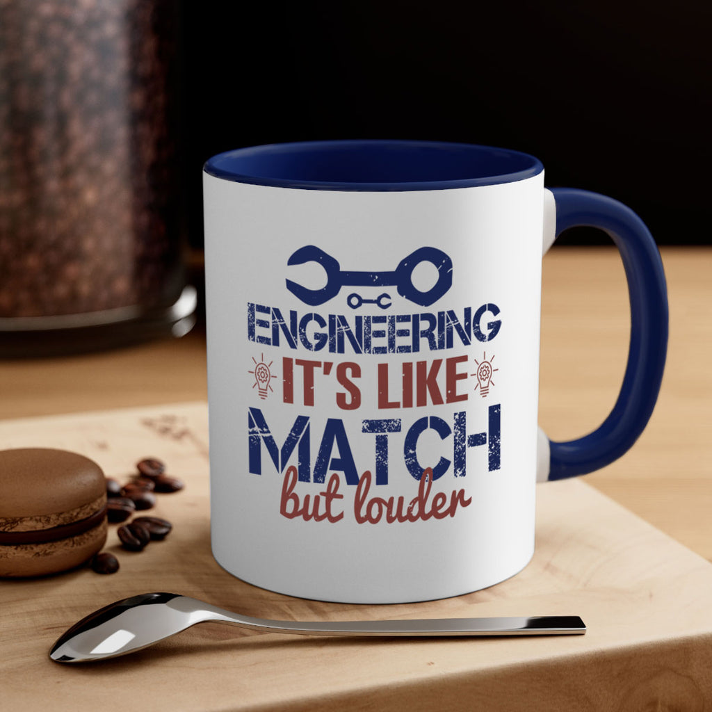 engineering its like match but louder Style 59#- engineer-Mug / Coffee Cup